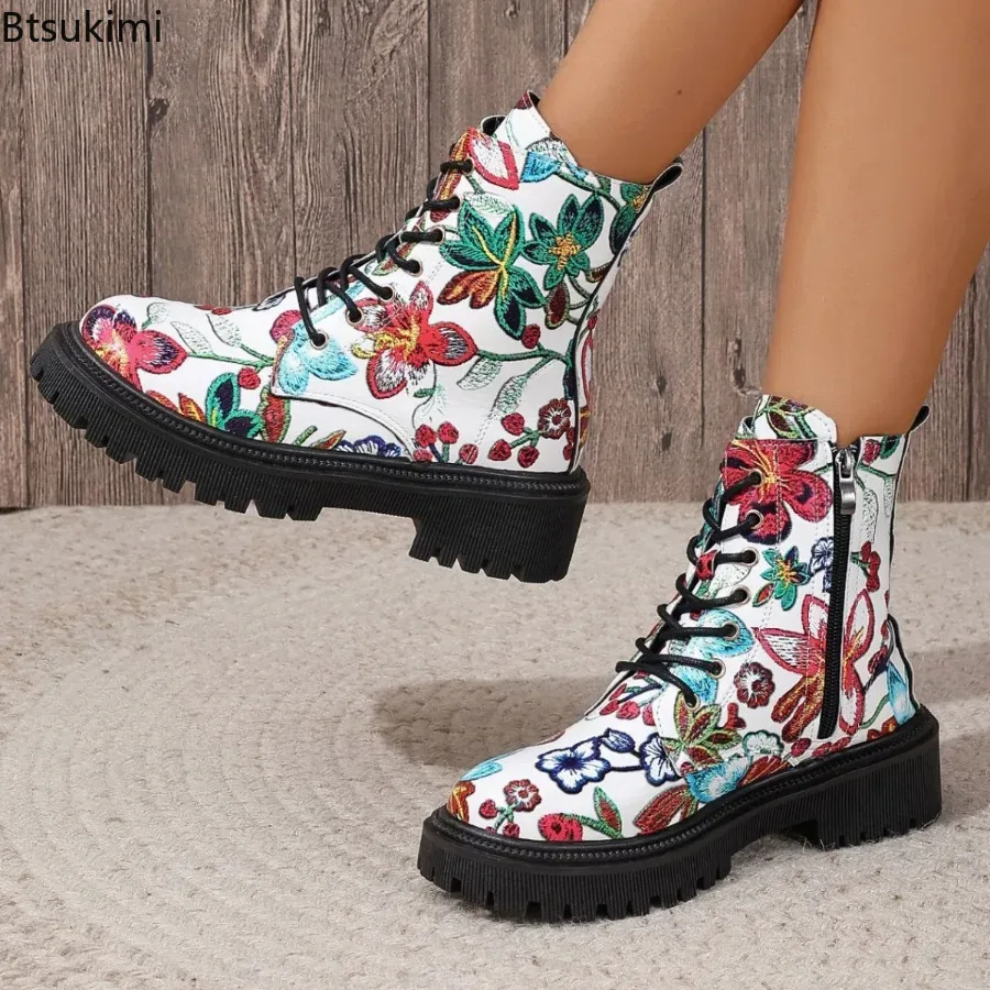 Ethnic Fashion Women - New Fashion Women's Boots Side Zipper