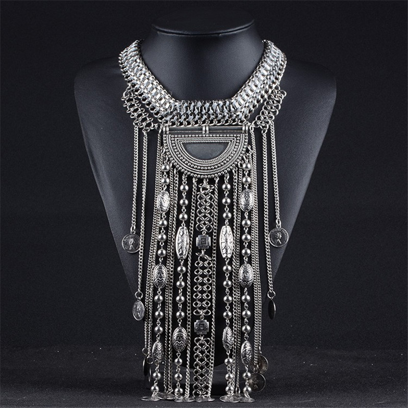 Ethnic Fashion Co In - Váy Maxi Tua Dài Vòng Nữ