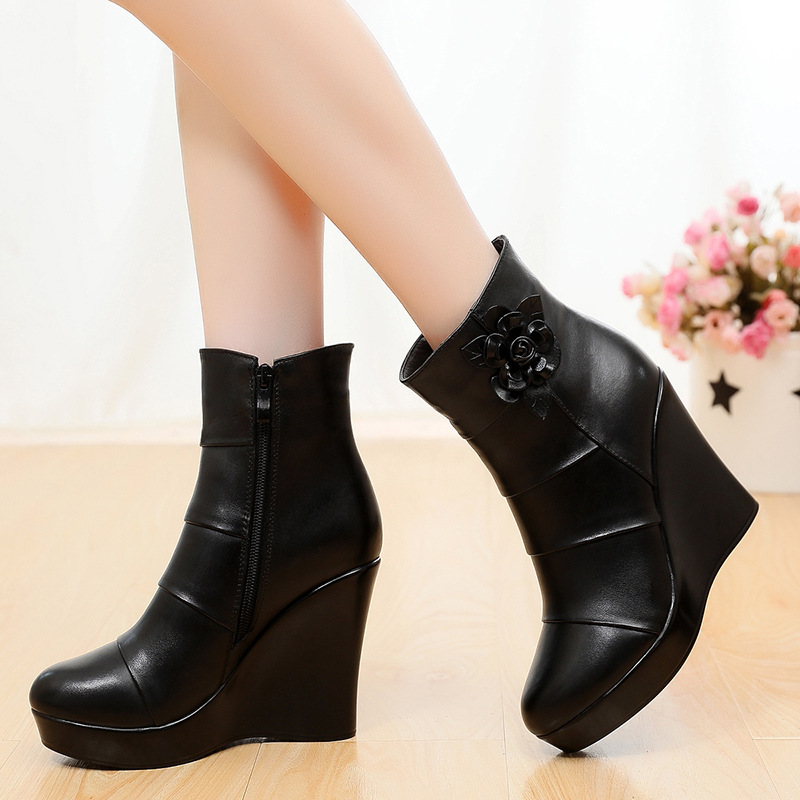 33-41 Plush Women's High Boots - đánh giá và giá Ethnic Fashion Women