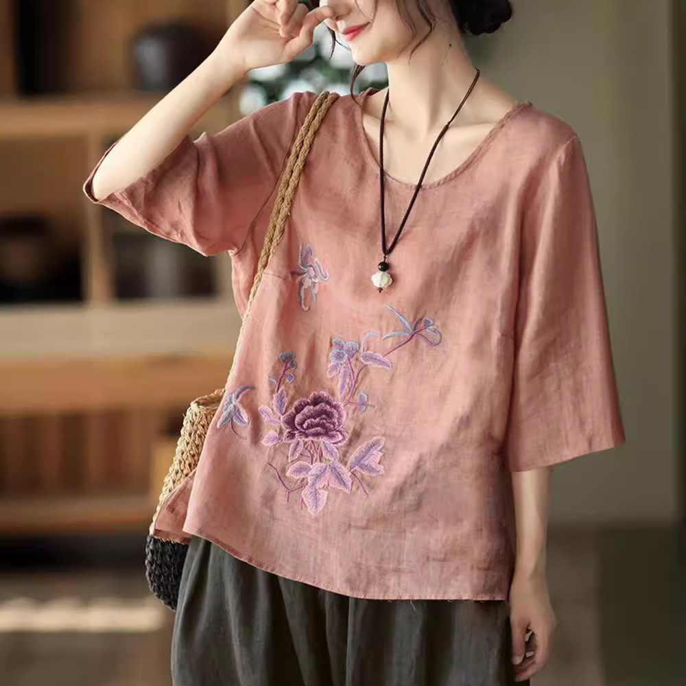 Plus Size Women's Summer Retro - đánh giá và giá New Ethnic Fashion