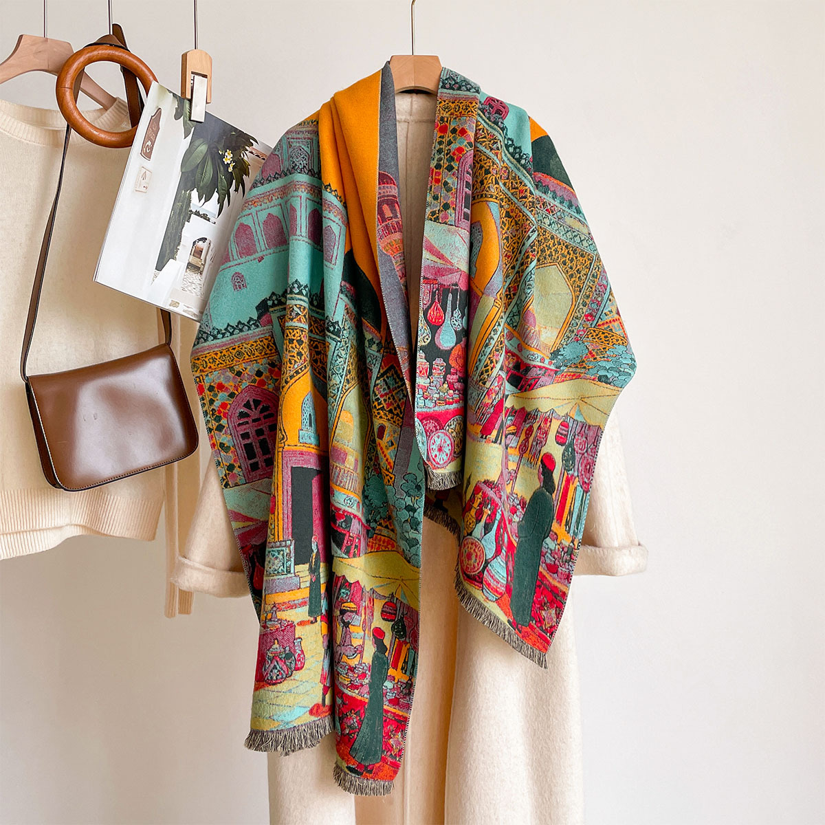 Autumn Winter Women Imitation  - đánh giá và giá Go Ethnic Fashion