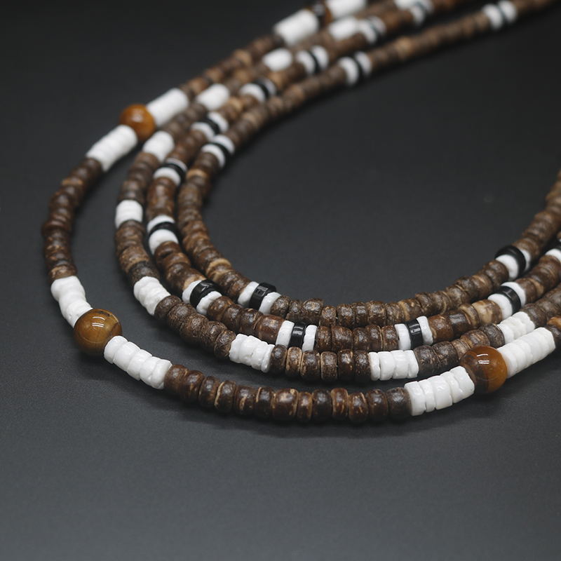 2023 Tribal Coconut Beads Neck - đánh giá và giá Ethnic Fashion Co In