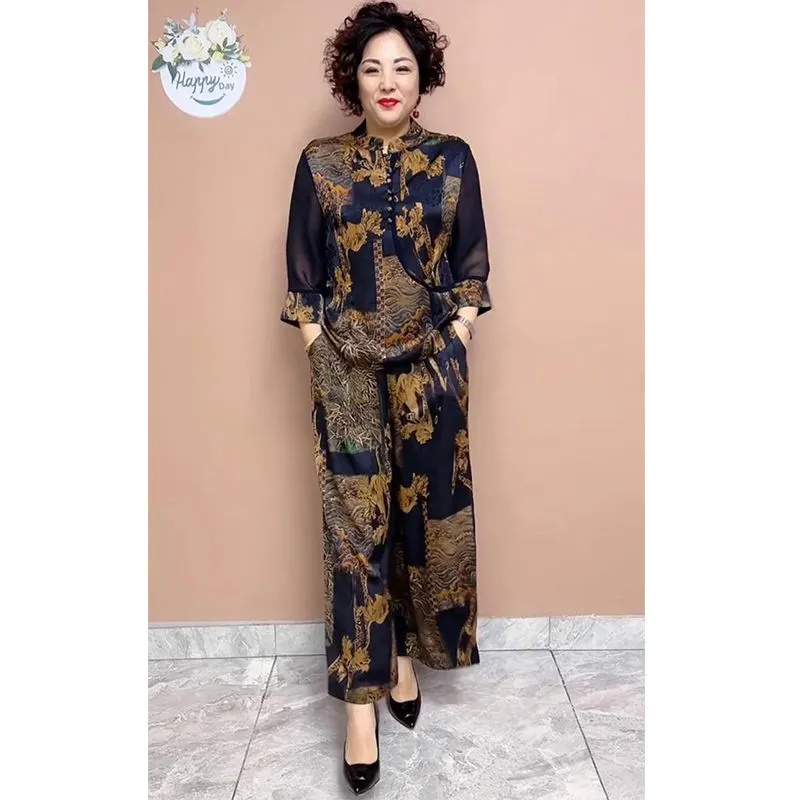 2025 New Wide Leg Trouser Set  - đánh giá và giá New Ethnic Fashion